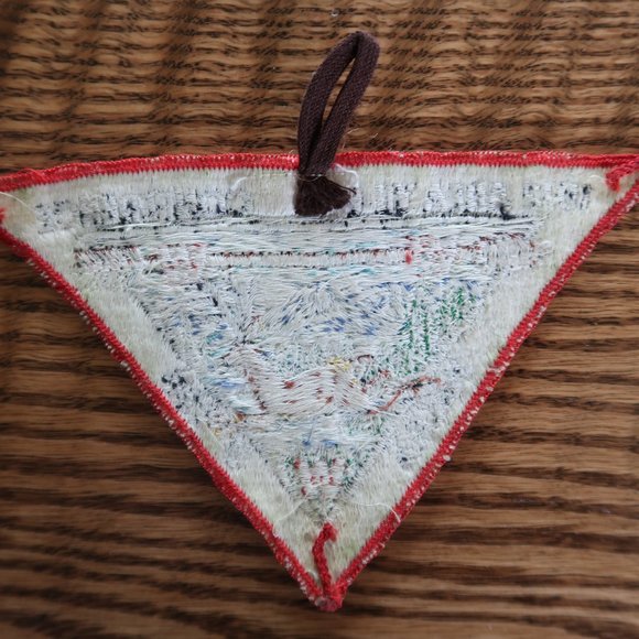 Lot of 1972 Area 12-E (XII-E) Boy Scout Conference Items (Scarf and Patches) - Picture 7 of 12
